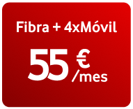 imagen promoción tarifa con 4 líneas a 55€